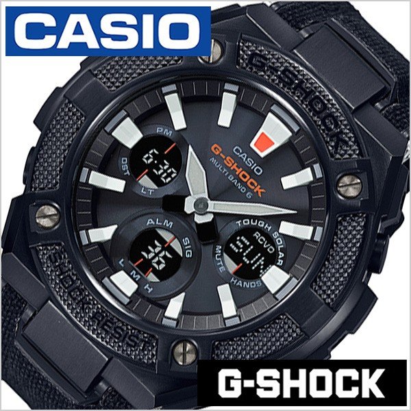 カシオ 腕時計 CASIO 時計 Gショック ジースチール GST-W130BC-1AJF メンズ