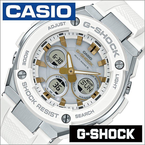 カシオ 腕時計 CASIO 時計 Gショック G-SHOCK ジースチール GST-W300-7AJF メンズ