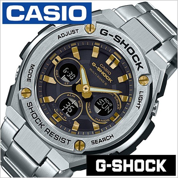 腕時計 CASIO 時計 Gショック G-SHOCK ジースチール GST-W310D-1A9JF メンズ