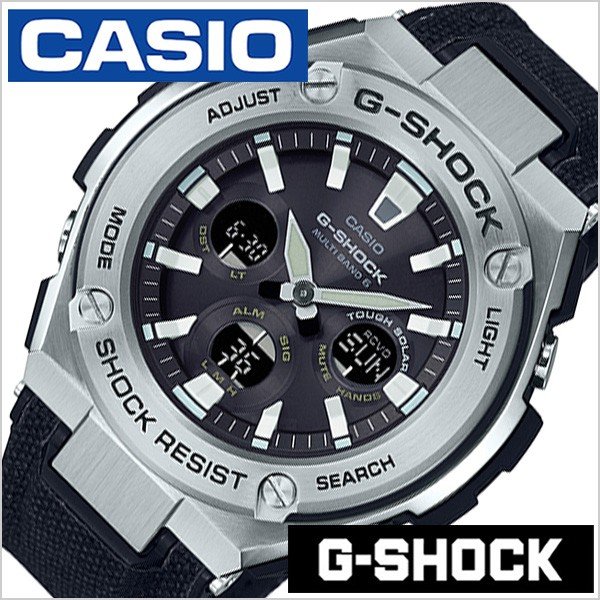 カシオ 腕時計 CASIO 時計 Gショック ジースチール GST-W330C-1AJF メンズ