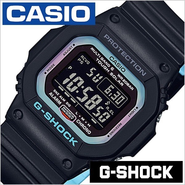 腕時計 CASIO 時計 Gショック G-SHOCK ネオンアクセントカラー GW-M5610PC-1JF メンズ