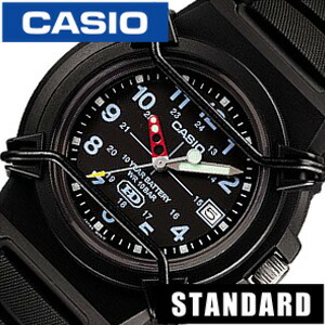 カシオ腕時計 CASIO時計 CASIO 腕時計 カシオ 時計 スタンダード STANDARD メンズ ブラック HDA-600B-1BJF アナログ 防水 オール ブラック シルバー ブルー