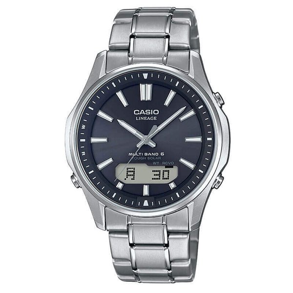 LINEAGE カシオ 電波 ソーラー 腕時計 CASIO 時計 リニエージ 男性