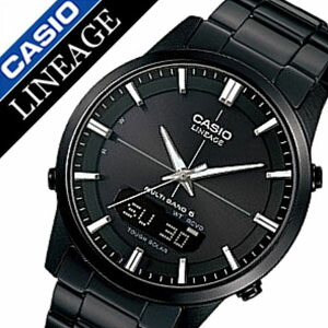 [7年保証対象]カシオ腕時計 CASIO時計 CASIO 腕時計 カシオ 時計 リニエージ LINEAGE メンズ ブラック LCW-M170DB-1AJF アナデジ タフ ソーラー 電波 時計