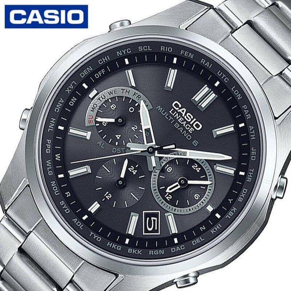 カシオ 電波 ソーラー 腕時計 CASIO 時計 リニエージ LINEAGE 男性 メンズ LIW-M610TSE-1AJF かわいい 華奢 小ぶり 小さめ 人気 ブランド