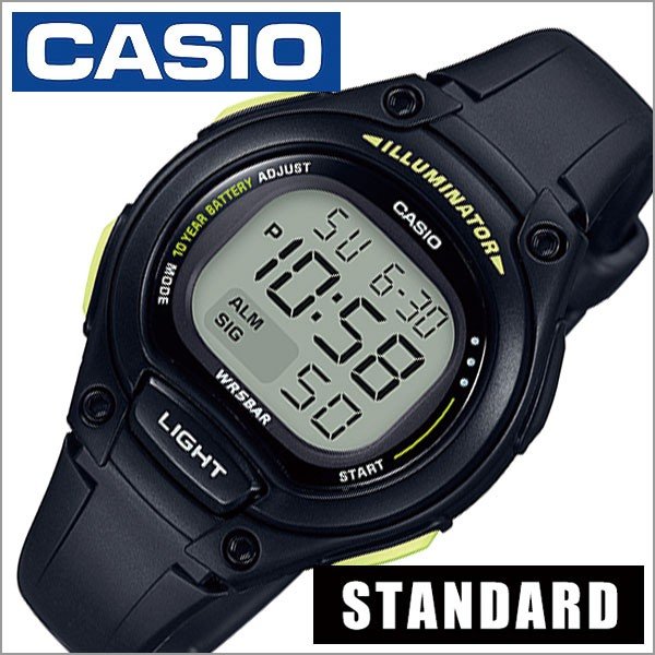 Yahoo! Yahoo!ショッピング(ヤフー ショッピング)カシオ 腕時計 CASIO 時計 スタンダード LW-203-1BJF ユニセックス メンズ レディース