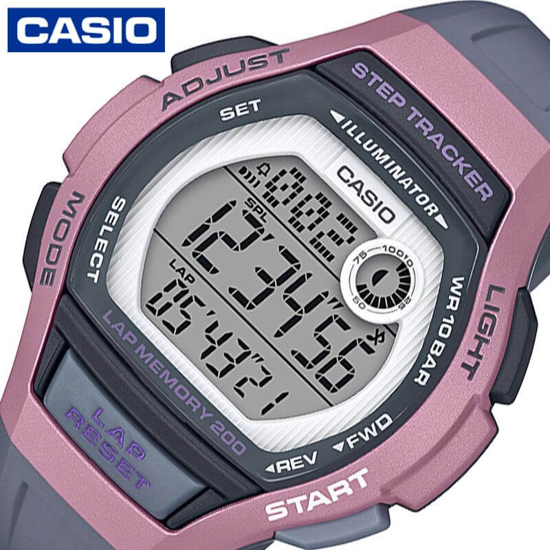 カシオ 腕時計 CASIO 時計 スポーツ ギア SPORTS GEAR 女性 レディース クォーツ 電池式 LWS-2000H-4AJH かわいい 華奢 小ぶり 小さめ 人気