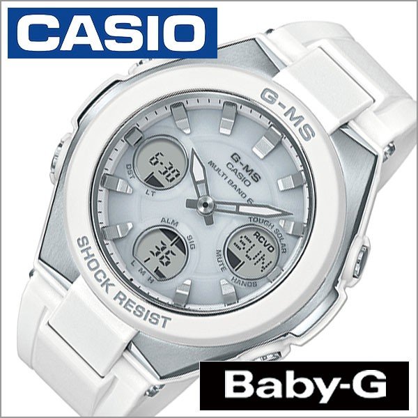 カシオ 腕時計 CASIO 時計 ベビージー ジーミズ MSG-W100-7AJF レディース