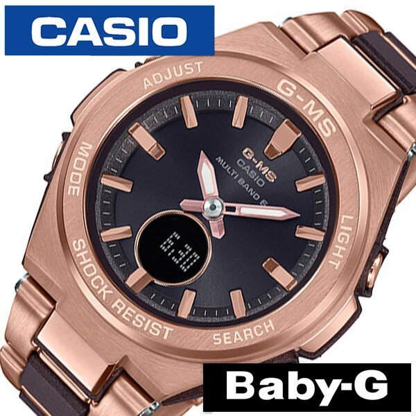 カシオ 腕時計 CASIO 時計 ベビージー ジーミズ MSG-W200CG-5AJF