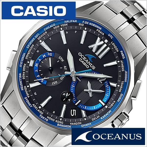 カシオ 腕時計 CASIO 時計 オシアナス マンタ OCW-S3400-1AJF メンズ