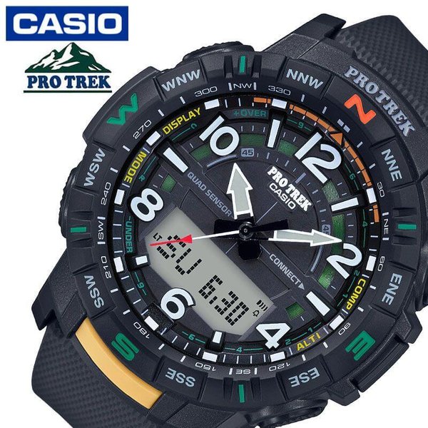 カシオ 腕時計 CASIO 時計 プロトレック PROTREK 男性 メンズ PRT B50 1JF かっこいい 彼氏 夫 人気 ブランド :CASIO PRT B50 1JF:腕時計 バッグ 財布のHybridStyle