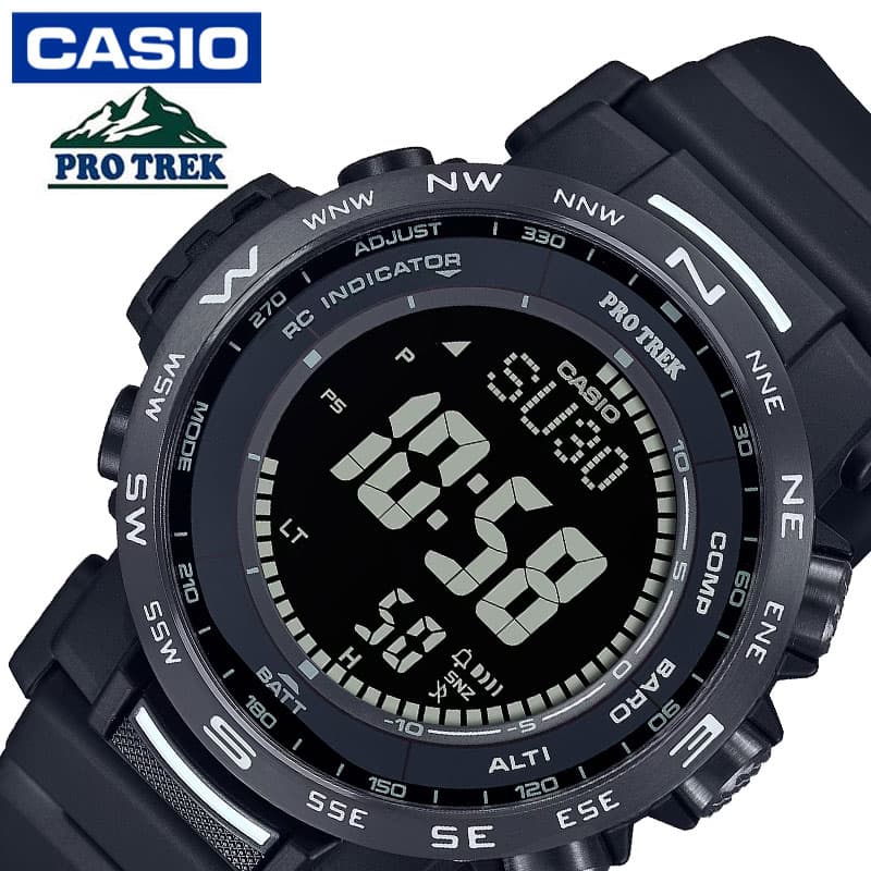 カシオ 腕時計 CASIO 時計 カシオ CASIO プロトレック PROTREK 男性 メンズ 登山 フェス アウトドア キャンプ ハイキング 野外 PRW-35Y-1BJF｜hstyle