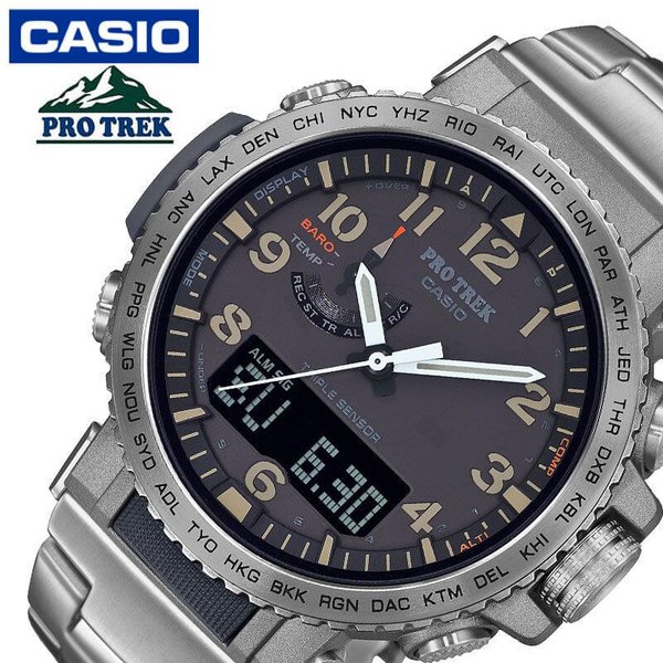 カシオ 電波 ソーラー 腕時計 CASIO 時計 プロトレック PROTREK 男性 メンズ PRW-50T-7AJF かっこいい 彼氏 夫 人気 ブランド