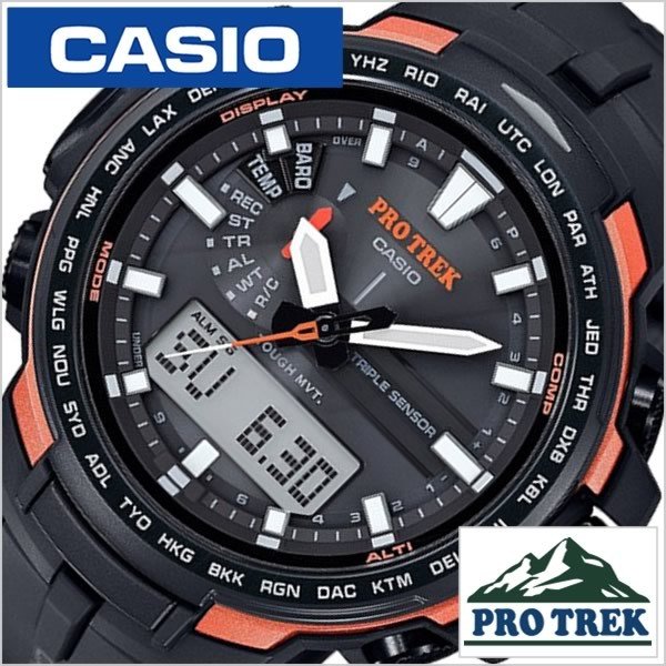 カシオ 腕時計 CASIO 時計 プロ トレック PRW-6100Y-1JF メンズ