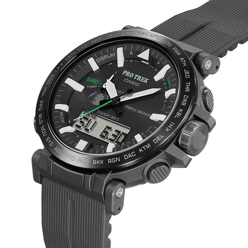 ”美品”CASIO PROTREK PRW−3510Y−8ER アーミーグリーン CASIO PRO TREK MULTIFIELD LINE PRW3510Y-8 | eBay
