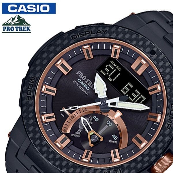  ӻ CASIO  ץȥå ޥեɥ饤 PRO TREK  ӻ ֥å PRW-7000X-1JR