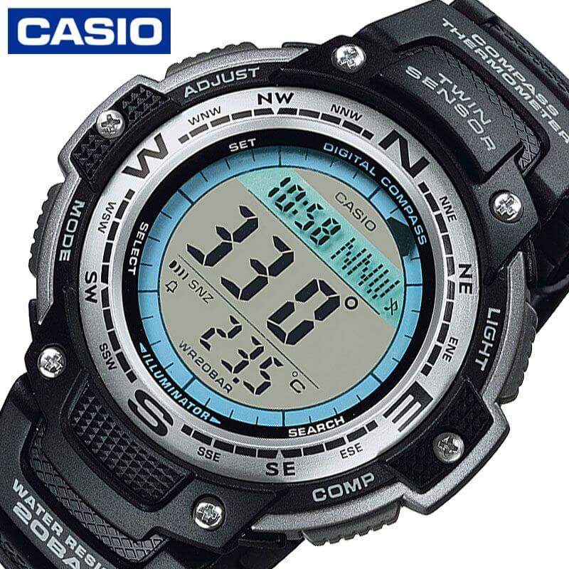 カシオ 腕時計 CASIO 時計 スポーツ ギア SPORTS GEAR 男性 メンズ クォーツ 電池式 SGW-100J-1JH かっこいい 彼氏 夫 人気