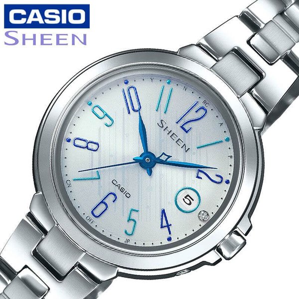 カシオ 電波 ソーラー 腕時計 CASIO 時計 シーン SHEEN 女性 