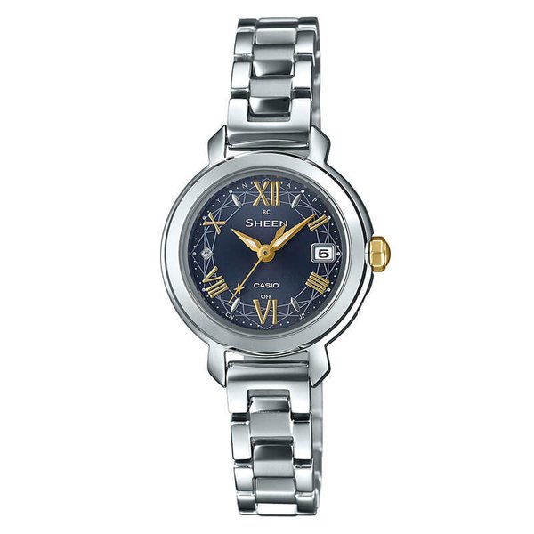 【即購入可】CASIO 時計 レディース SHW-5300D-7AJF SHEEN（CASIO） カシオ シーン 電波 ソーラー 腕時計 レディース