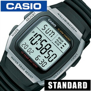 Yahoo! Yahoo!ショッピング(ヤフー ショッピング)カシオ スタンダード 腕時計 CASIO STANDARD アラームクロノグラフ メンズ レディース W-96H-1AJF セール