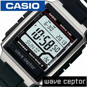 カシオ ウェーブセプター 腕時計 CASIO WAVECEPTOR デジタル DIGITAL メンズ ...