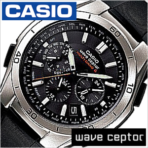 カシオ 腕時計 CASIO 時計 ウェーブセプター WVQ-M410-1AJF メンズ