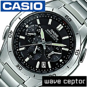 カシオ 腕時計 CASIO 時計 ウェーブセプター WVQ-M410DE-1A2JF メンズ