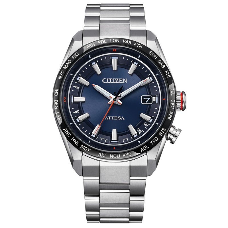 シチズン 腕時計 CITIZEN 時計 アテッサ 電池交換不要 メンズ 電波