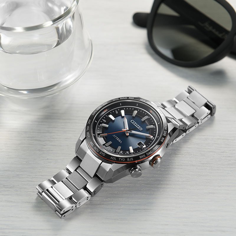 シチズン 腕時計 CITIZEN 時計 アテッサ 電池交換不要 メンズ 電波