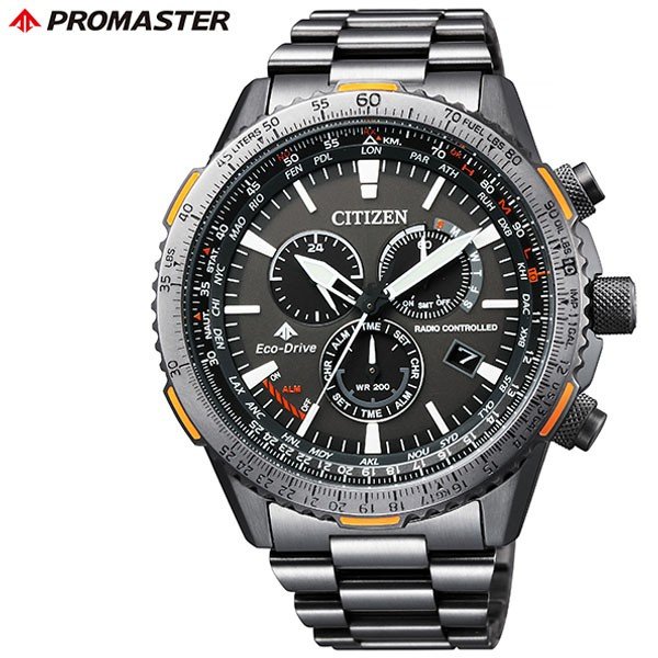 シチズン 腕時計 CITIZEN 時計 プロマスター スカイ エコ・ドライブ電波 PROMASTER SKY メンズ ブラック CB5007-51H