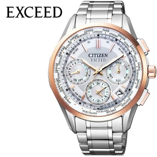 CITIZEN 腕時計 シチズン 時計 エクシード EXCEED メンズ 腕時計 ホワイト  CC9054-52A