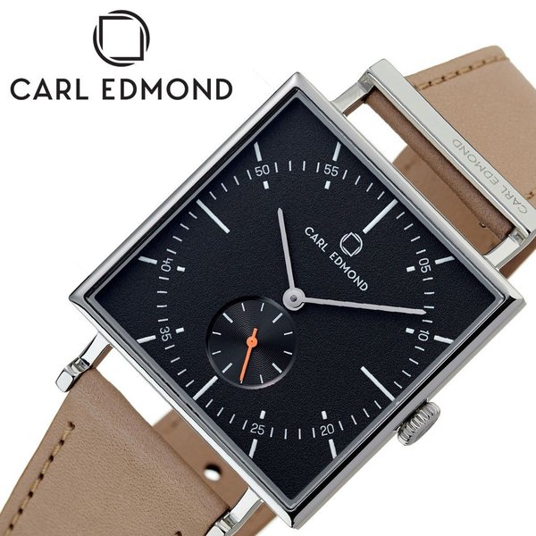 カールエドモンド 腕時計 CARLEDMOND 時計 グラニット Granit 男女兼用 チャコール CEG3452-N21