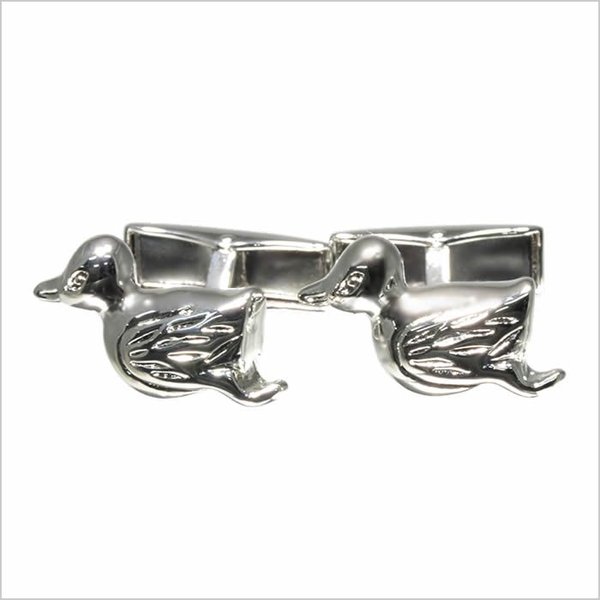 Yahoo! Yahoo!ショッピング(ヤフー ショッピング)カルガモ シルバー 鳥 動物 アニマル カフスボタン cufflinks CF-152797 メンズ レディース セール