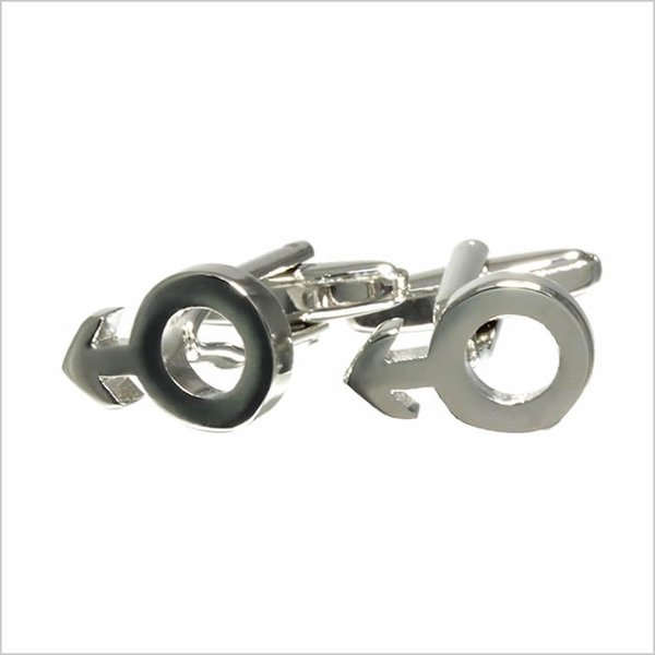 Yahoo! Yahoo!ショッピング(ヤフー ショッピング)男マーク シルバー 男性 紳士 カフスボタン cufflinks CF-156657 メンズ レディース セール