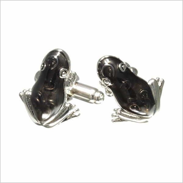 Yahoo! Yahoo!ショッピング(ヤフー ショッピング)アマガエル ブラック 蛙 フロッグ カフスボタン cufflinks CF-159071 メンズ レディース セール