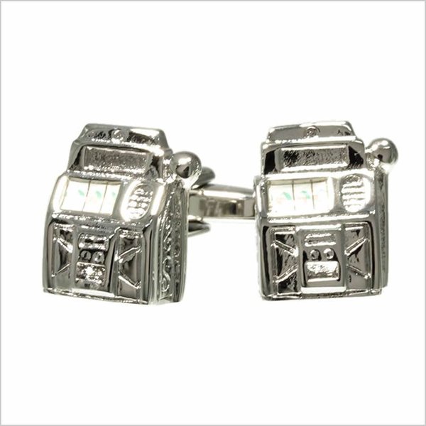 Yahoo! Yahoo!ショッピング(ヤフー ショッピング)スロットマシン シルバー カフスボタン cufflinks CF-550021 メンズ レディース セール