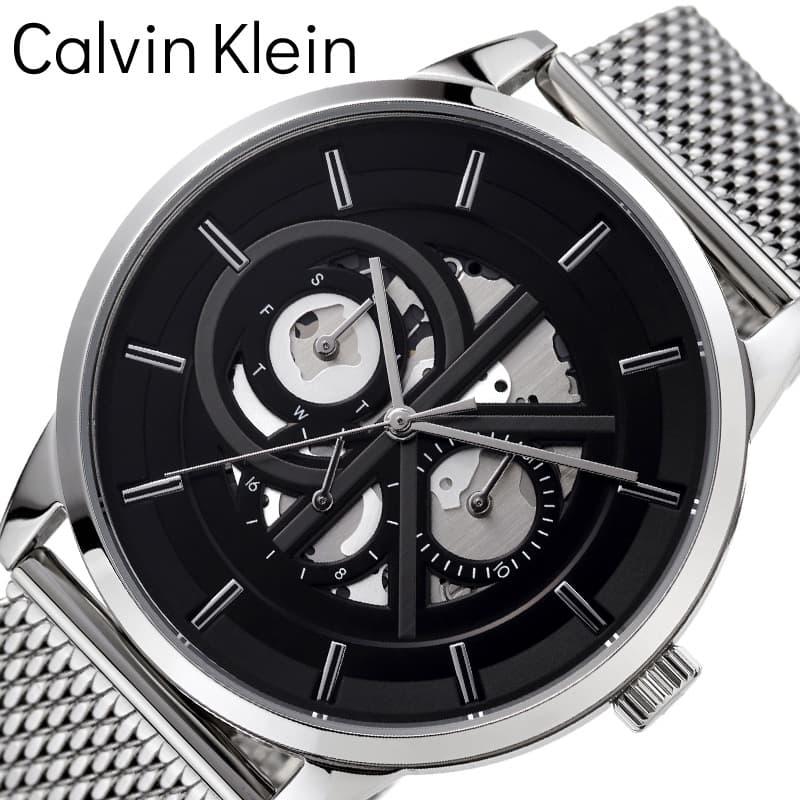 カルバンクライン 腕時計 Calvin Klein 時計 カルバンクライン Calvin Klein マーキー Marquee 男性 メンズ デザイン 本格 モダン シンプル｜hstyle