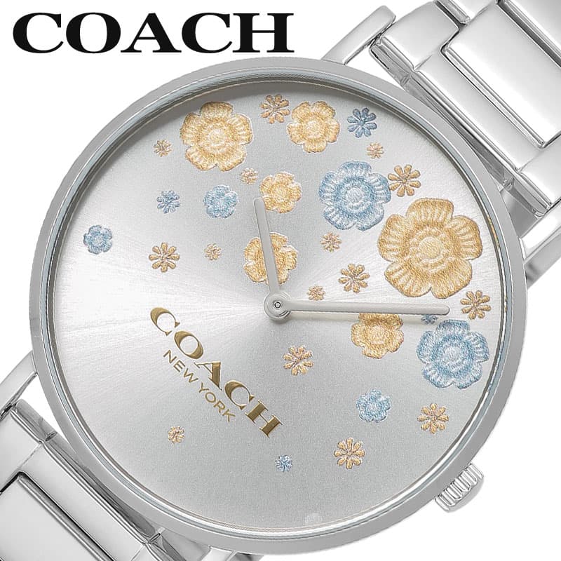 コーチ 腕時計 COACH 時計 ペリー PERRY レディース 腕時計 ホワイトパール ラグジュアリー カジュアル ファッション デート シンプル お出かけ 大学 アナログ