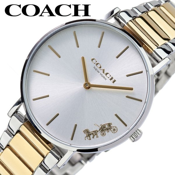 【お得超特価】コーチ COACH 腕時計 レディース 14502733 クォーツ オフホワイト コーラル コーラル コーチ