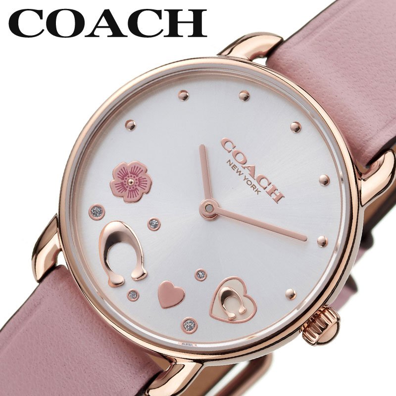 コーチ 腕時計 COACH 時計 エリオット ELLIOT レディース ホワイト 女性 女子 大人 仕事 ビジネス スーツ オフィス 入学祝い 卒業祝い 就職祝い CO-14504306｜腕時計 バッグ 財布のHybridStyle