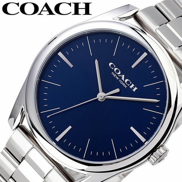COACH 腕時計 コーチ 時計 プレストン Preston メンズ ブルー CO-14602401
