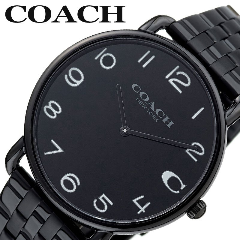 COACH（コーチ） 腕時計 時計 エリオット ELLIOT メンズ ブラック 男性