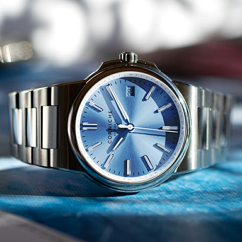 コーニッシュ 腕時計 CORNICHE 時計 ラ グランデコーニッシュ ブルーホライズン La Grande Corniche Blue Horizon CW-98107-Lの画像
