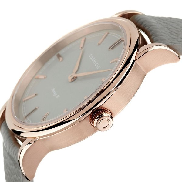 未使用 CORNICHE Heritage36 クォーツ ゴールド 腕時計 CORNICHE 腕時計 「CORNICHE/コーニッシュ」Heritage ヘリテージ