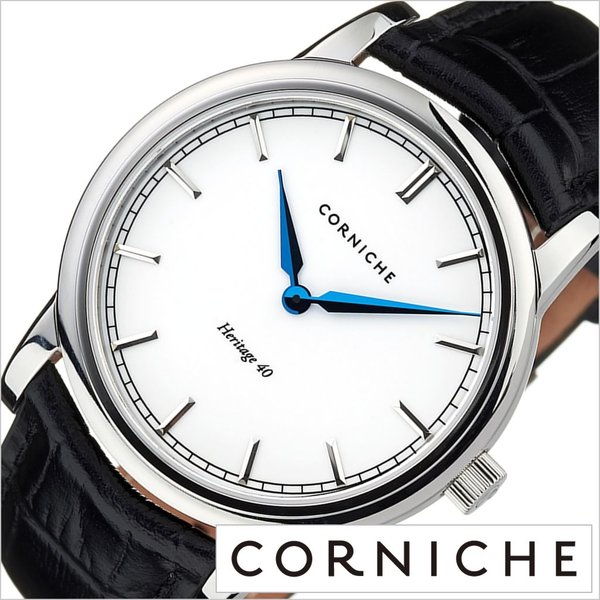 コーニッシュ ウォッチ 腕時計 CORNICHE WATCH 時計 ヘリテージ40 CW-H40-SWB メンズ