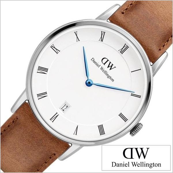 ダニエル ウェリントン 腕時計 Daniel Wellington 時計 ダッパー ダラム シルバー DW00100114 レディース