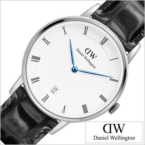ダニエル ウェリントン 腕時計 Daniel Wellington 時計 ダッパー リーディング シルバー DW00100117 レディース