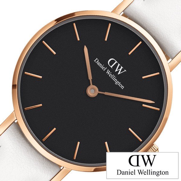 ダニエル ウェリントン 腕時計 Daniel Wellington 時計 クラシック  ペティット ボンダイ  ブラック DW00100285 レディース