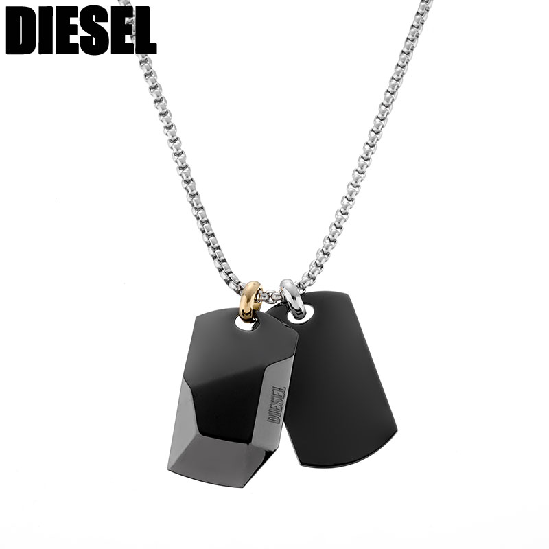 ディーゼル DIESEL ネックレス Dog Tag Pendant DX1143040 ディーゼル DIESEL ネックレス Dog Tag Pendant DX1143040