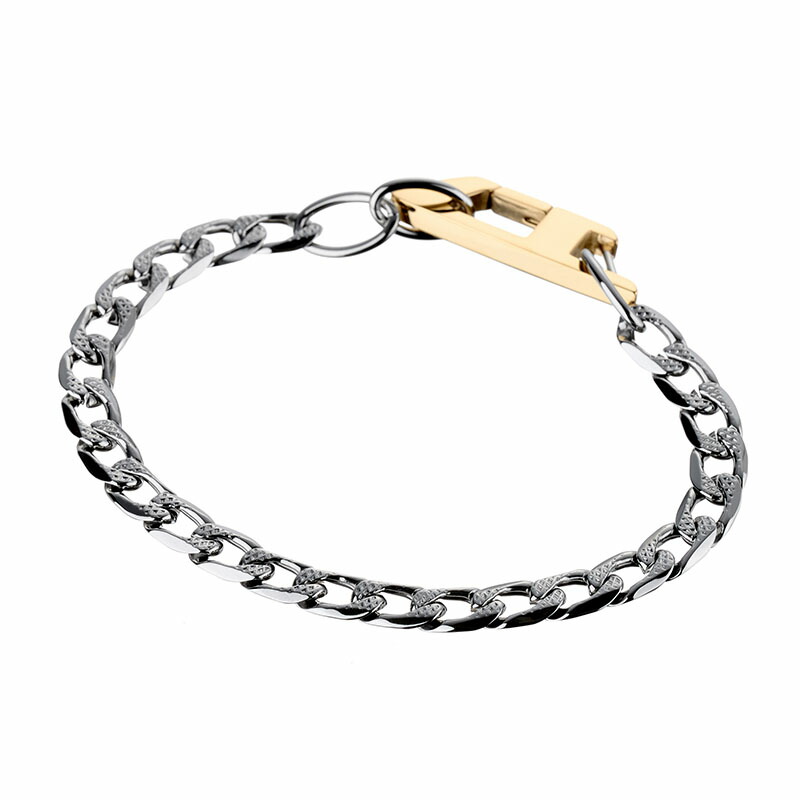 DIESEL ブレスレット DX1338040 シルバー×ゴールド ディーゼル ブレスレット DIESEL DX1338040 メンズ 男性